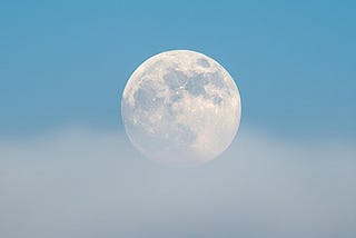 A Full Moon Behind a Morning Mist Turned Into a Foggy Abyss (Previously Unreleased)