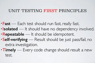 Clean code — Unit Test