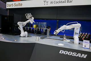Robo barkeepers and AI drinks, cheers!