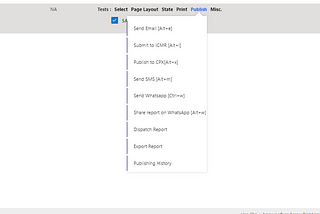 Publish Reports Via Multiple Mediums