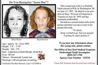 Grateful Doe: Solving a Cold Case with OSINT
