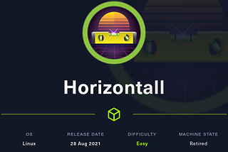 HackTheBox — Horizontall