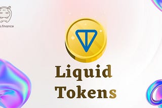 A TON token representing liquid tokens.