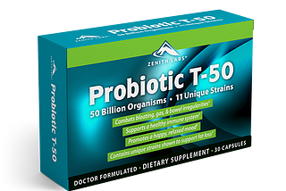 Zenith Labs Probiotic T-50 Review — Going Towards a Better Gut Health?