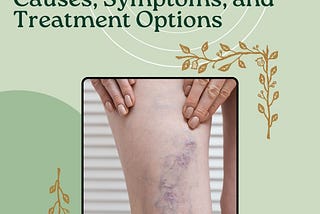 Varicose Veins Causes, Symptoms, and Treatment Options