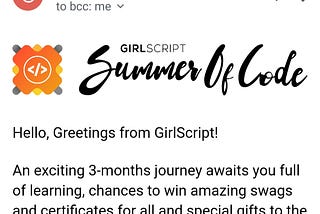GirlScript Summer Of Code : My 3 months long journey