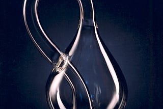 Klein bottle: Its inside is its outside