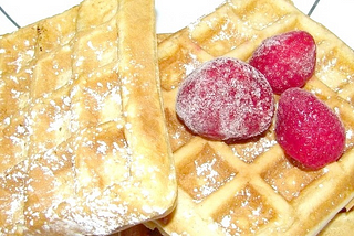 Rich Danish Waffles — Waffle