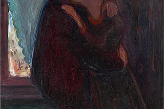 “The Kiss” by Edvard Munch