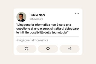 Fulvio Nani: Oltre gli uno e gli zeri nell’ingegneria informatica