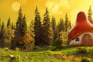 The Mushroom Kingdom.