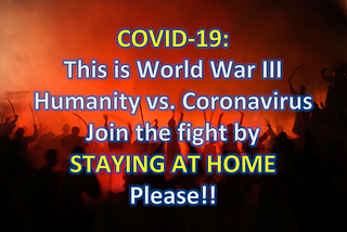 COVID-19: This is World War III