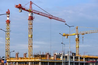 Construction of a building