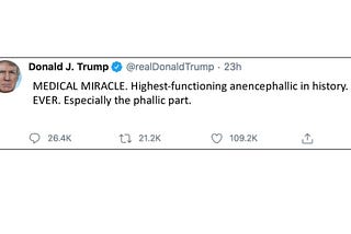 Donald J. Trump, Medical Miracle