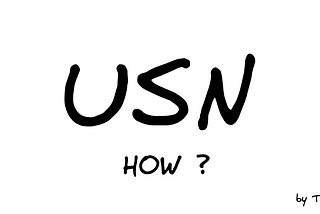 USN: ว่าด้วยเรื่องหลักการทำงานล้วน ๆ