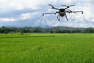 How are drones utilized in crop monitoring and management, and what are the different types, key…