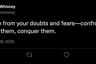 Doubt and Fear are Natural