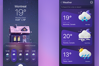 Building Multiplatform Weather App using KMM : Part 1 — Project Setup & UI