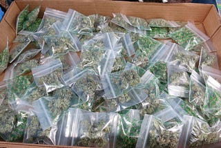 Some bags of weed