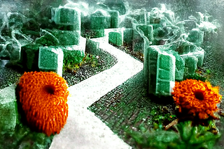 A Path of Mint Bricks