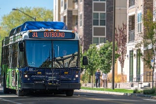 Climate change hurts our earth and polarization divides our community — take your local bus to help…