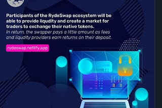 RydeSwap, a gateway to multitude of exciting tokens and projects