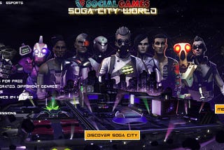 Socialgames web3 platform videogames with NFTs