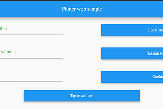 Web Application with Flutter (Flutter web)