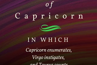 Chapter One of Capricorn