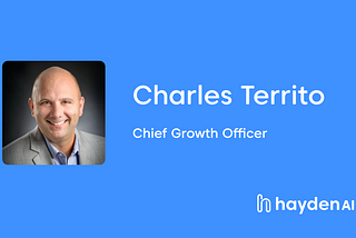 Hayden AI Welcomes Smart Transportation Technology Veteran Charles Territo as Chief Growth Officer