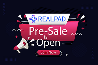 RealPad — Sale Live on PinkSale