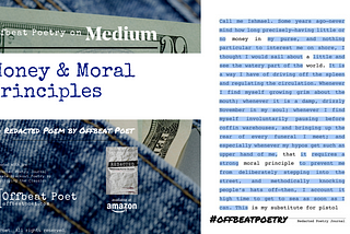Money & Moral Principles