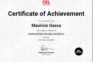 CXL Review: Google Analytics VII