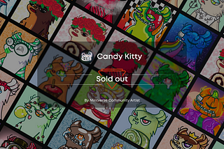 NFT Collection Candy Kitty SOLD OUT On Mintverse Drops!