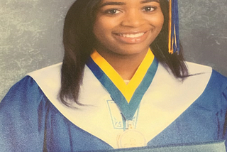 My Cap and Gown picture from 2018