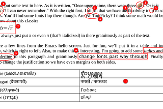 Text in PDF: Non-Latin Alphabets