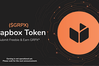 Grapbox Token is live now!