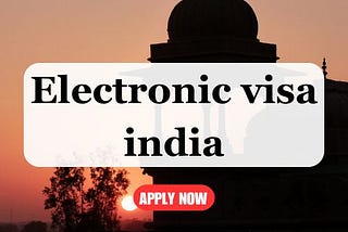 Electronic visa india | e-Visa India