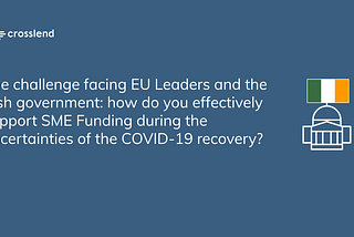 Supporting SME Funding as part of the COVID-19 economic recovery