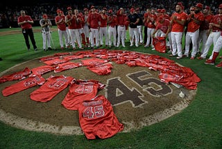 GOD, ANGELS, TYLER SKAGGS, and BASEBALL