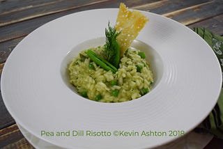 Pea and Dill Risotto