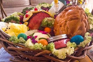A Traditional Easter Basket