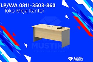 HP : 081–1350–3860 — Toko Meja Kantor Staff di Malang