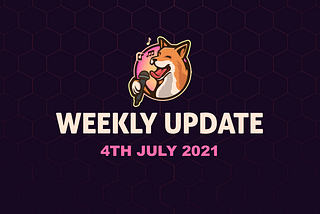 A week of NEWINU Progress, what have we accomplished(7/4/2021)?