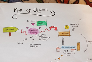 Exploring career history: ‘Map of Choices’