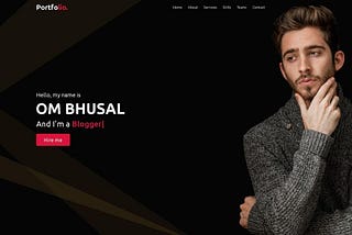 Personal Portfolio Website