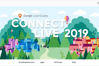 Applying Connect Live 2019 at Google