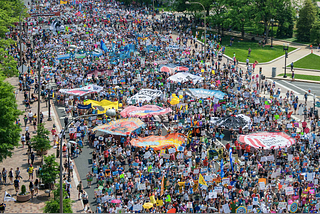 Climate March Moves 300,000 Across the U.S.