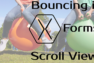 Stop Bounce Effect in ScrollView — Xamarin Forms
