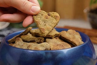 Biscoito de fígado para cachorros!